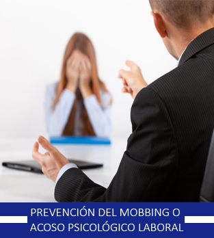 Curso online bonificado Prevención del Mobbing o Acoso Psicológico Laboral