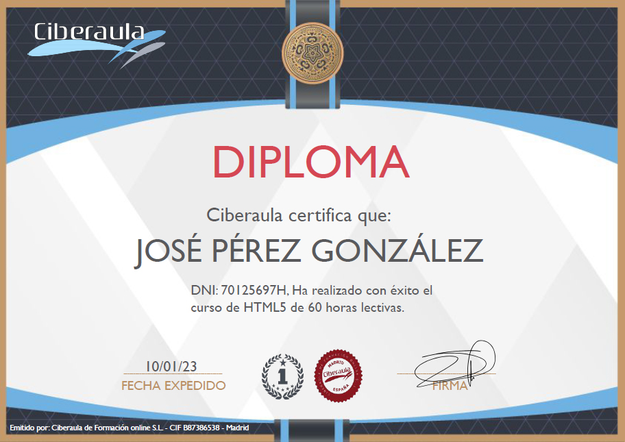 Diploma Ciberaula