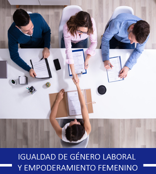 Curso Bonificado de Igualdad de género laboral y empoderamiento femenino