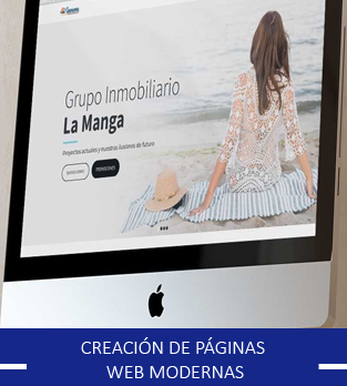 Cursos bonificados de Creación de páginas web modernas